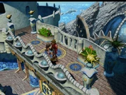 Dart and Shana sharing an intimate moment at the Twin Castle.
