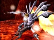 Dart transforms into the Divine Dragoon.