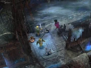 Shana awakes on the Phantom Ship and is protected by two Ghost Knights.