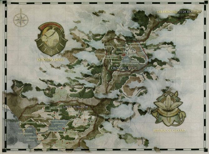 The Zemuria continent
