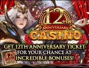 12th Anniversary Casino
