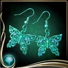 Turquoise Butterfly Earrings