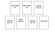 Raid layout new raid special evo new evo