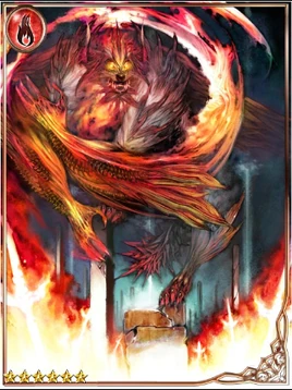 (Firebeast) Flaming Werewolf