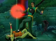 The Zodiac Master steals Cobra's Power Band.