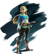 薩爾達，英傑領導者、繼承女神之血的公主祭司。