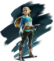 BotW Zelda Artwork