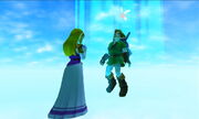 Oot3D Link and Zeld adulthood