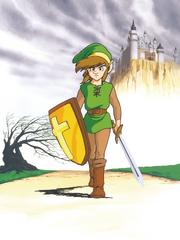 AoL Link in Hyrule Artwork