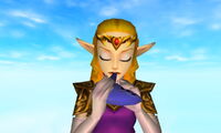 Oot3D Zelda send Link back