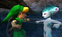 OoT3D Ruto and Link