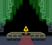 ALttP Triforce Credits Scene