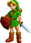 OoT Young Link Artwork