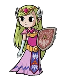 TMC Princess Zelda Artwork
