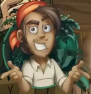 Primer artwork de Nando en el detrás de cámaras de La Leyenda de los Chaneques