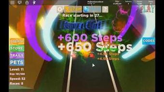 Steps Legends Of Speed Wiki Fandom - roblox legends of speed codes for steps