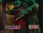 Renee from The Crown of Queen Nzinga encounters a Temple Spirit (the third and final Temple Guard) with only a half pendant, ending her run.