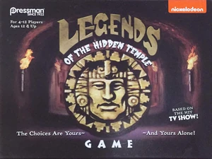 Legends of the Hidden Temple Board Game Box Cover