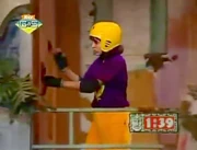 King Tut Half Pendant