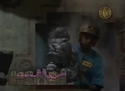 Larry's infamous attempt at assembly the Silver Monkey.