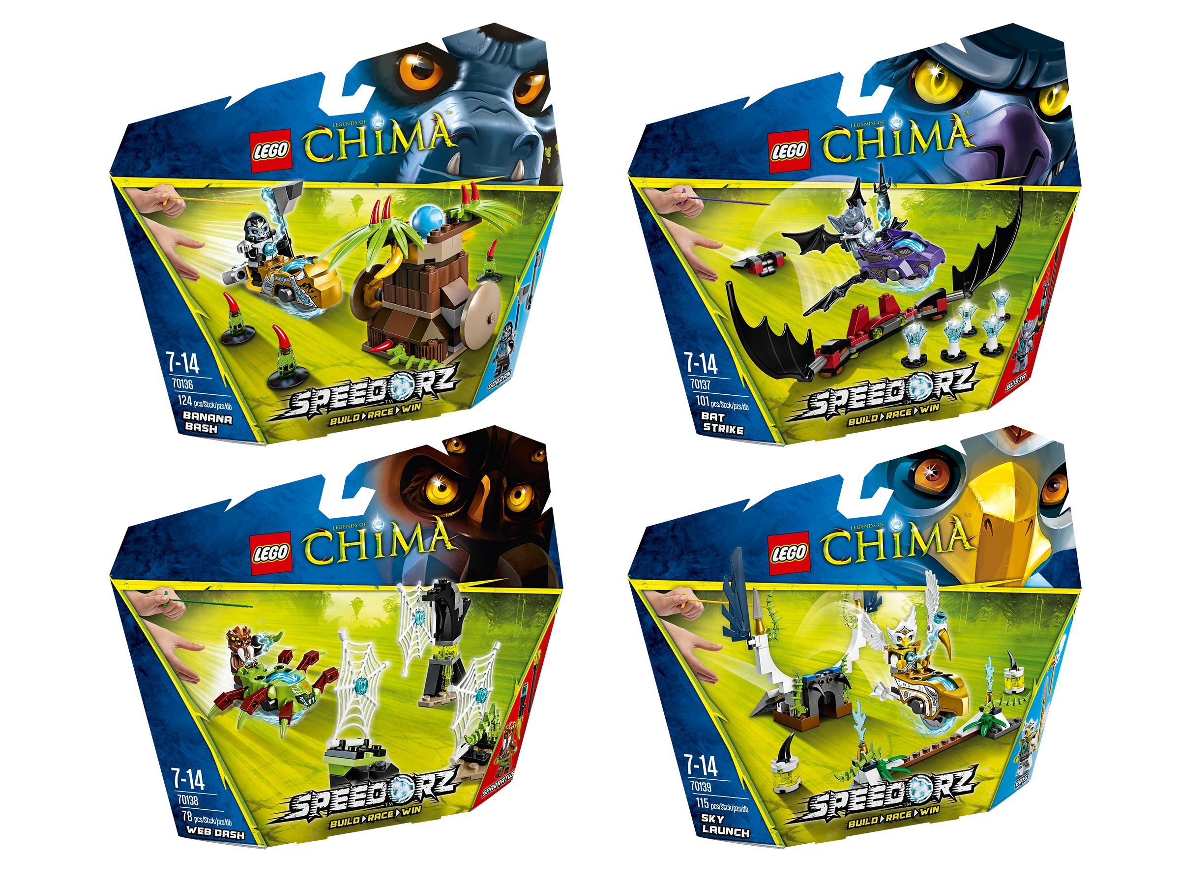 5003839 Speedorz Collection | LEGO Legends of Chima Wiki | Fandom