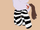 Horizontal Striped Socks (Back Legs)