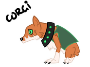 A Corgi concept art