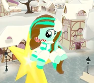 Angel in her Winter outfit