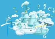 Cloudopolis Academy concept art by DappleRay