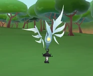 A lantern monster about to attack