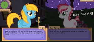 Swift saying that it's her duty to return the package