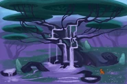 Gaia tree by extract of-d9z2t1t.jpg (99 KB) Waterfall Tree concept art by DappleRay