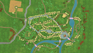 Aerial photo-map of Ponydale provided by the development team just before the 9th Open Server Event