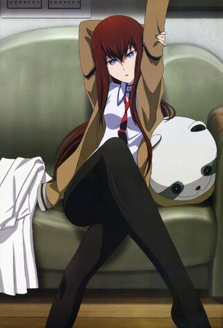 prompthunt: Anime Major Kurisu Makise in all black uniform, low angle shot,  digital art