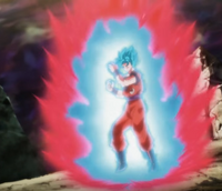 Super Saiyan God Super Saiyan Kaio Ken X20