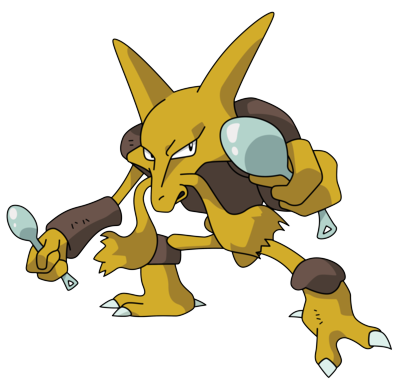 Dr. Lava on X: PokéGod Bim: Instead of Abracadabra Alakazam, German  magicians say Abracadabra Sim Sala Bim! So in Germany, Alakazam was  renamed Simsala leading German kids to believe there was a