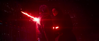 Kylo impales Solo