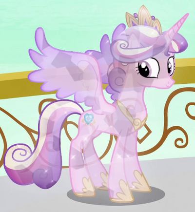 Princess Cadance Crystal Pony ID S3E02