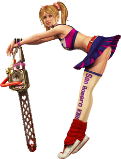 Katsucon 2012 Lollipop Chainsaw zombie hunter cheerleader …