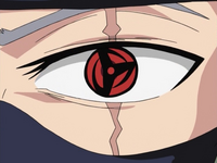 Kakashi's Mangekyo Sharingan. His version can warp space around his enemies body parts and attacks to warp them into different places making it a lethal weapon and it can be used to hide his comrades from incoming danger while being safe in the spatial dimensions. Another additional ability is that he can copy his world's ninjas abilities and outside his universe the martial art skills of his enemies.