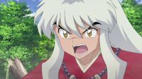 Inuyasha very angry