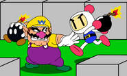 Wario and Bomberman