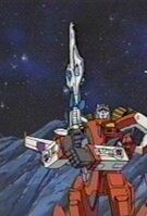 Starscream hold star saber