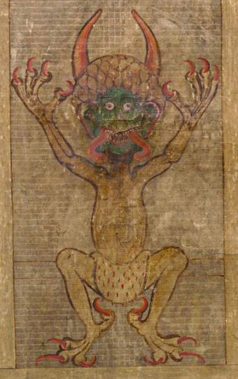 Codex Gigas devil