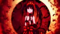 Kurumi Tokisaki points her own gun to shoot at herself. It doesn't kill her as it can do one of the following things of the bullet entering inside her to make her stronger.