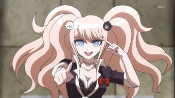 Junko Enoshima introducing herself