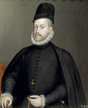 Portrait of Philip II of Spain by Sofonisba Anguissola - 002b