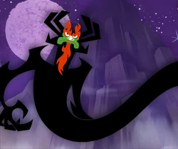 AKU様 Aku, the shapeshifting master of darkness Samurai Jack (2001) #aku