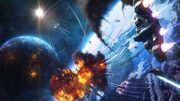 Space-battle-spaceship-astronaut-eart-planet-fantasy-1920x1080-wallpaper63528