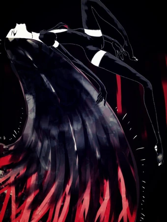 Michael manipulating the Dark Curse